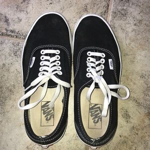 Used Black Vans, Women’s 8.5